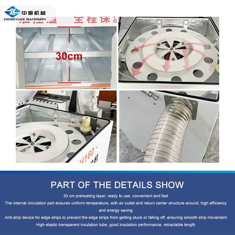 Máquina de precalentamiento de bandas de borde, máquina de calentamiento de temperatura constante para bandas de borde