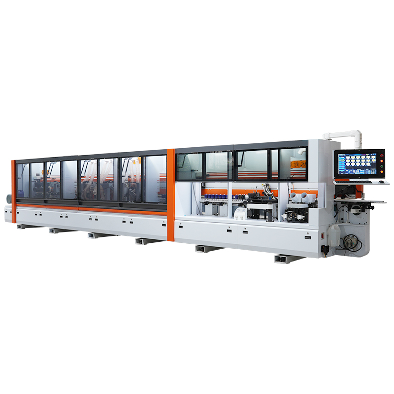 LM-05 Aplicadora de bandas de borde completamente automática lineal PUR universal de aluminio y madera