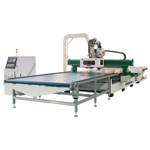 1325 Carga automática y descarga ATC CNC Router Wood Máquina de corte con cambiador de herramientas automáticas